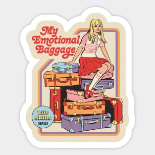 My Emotional Baggage Sticker